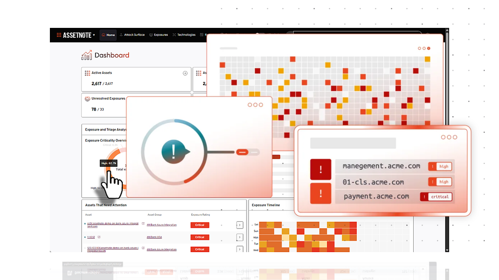 Assetnote is the only ASM solution that scans your entire attack surface every hour – so you’re alerted to risks before attackers can exploit them.
