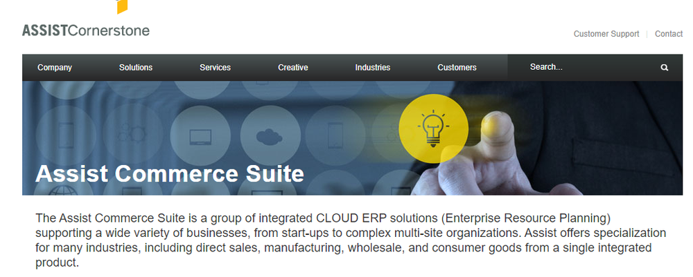 ASSIST Commerce Suite Screenshot 1