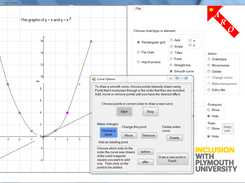 Adding a point to a smooth curve