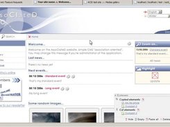 Home page view with clipboard