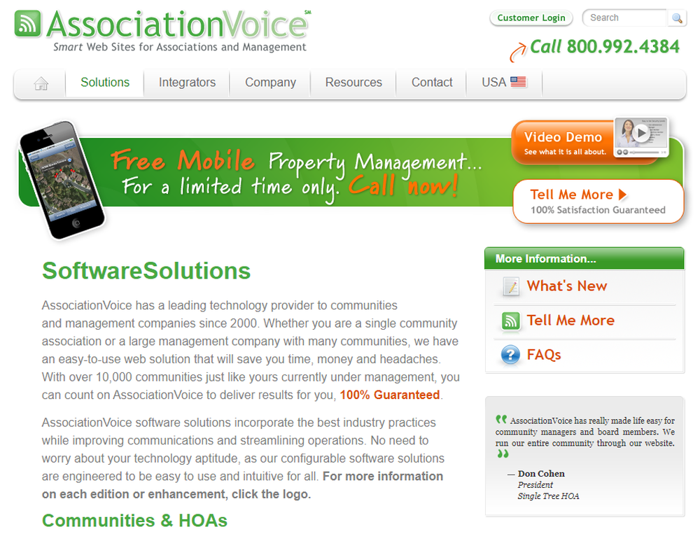 AssociationVoice Screenshot 1