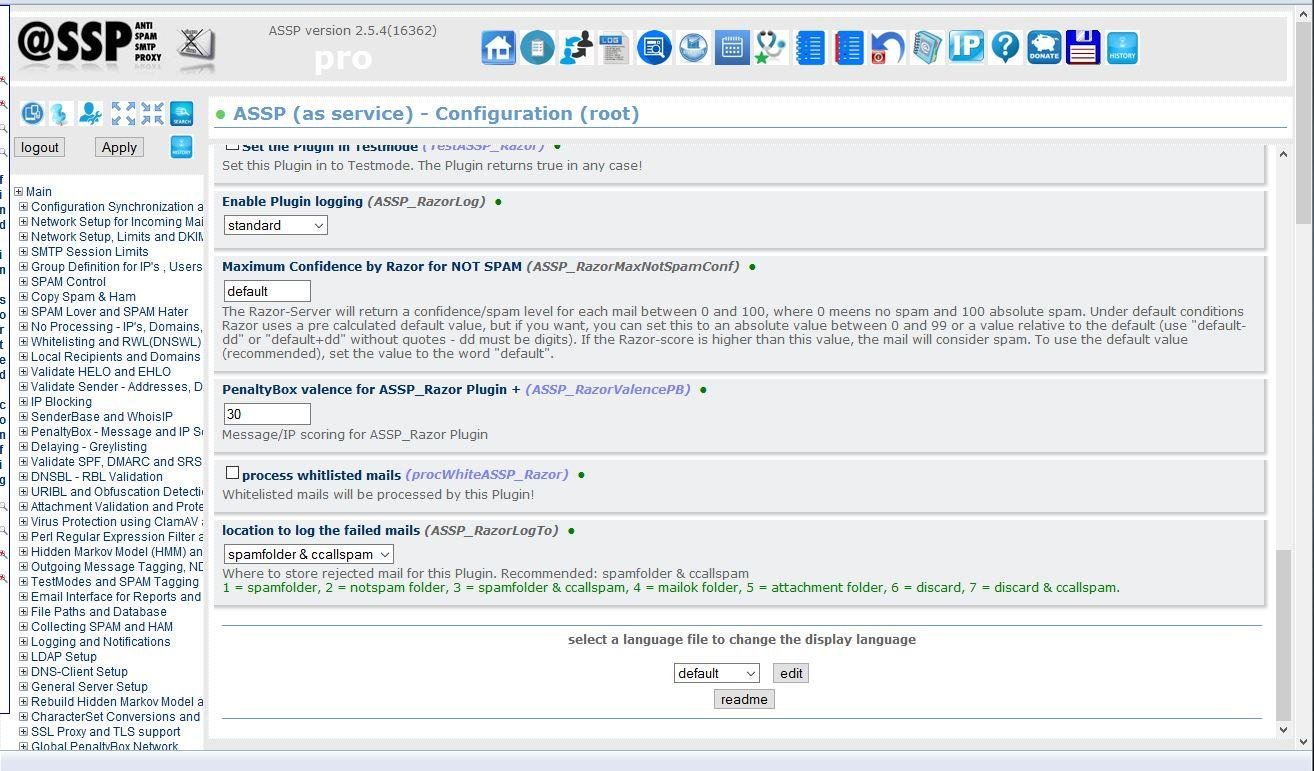 assp anti spam