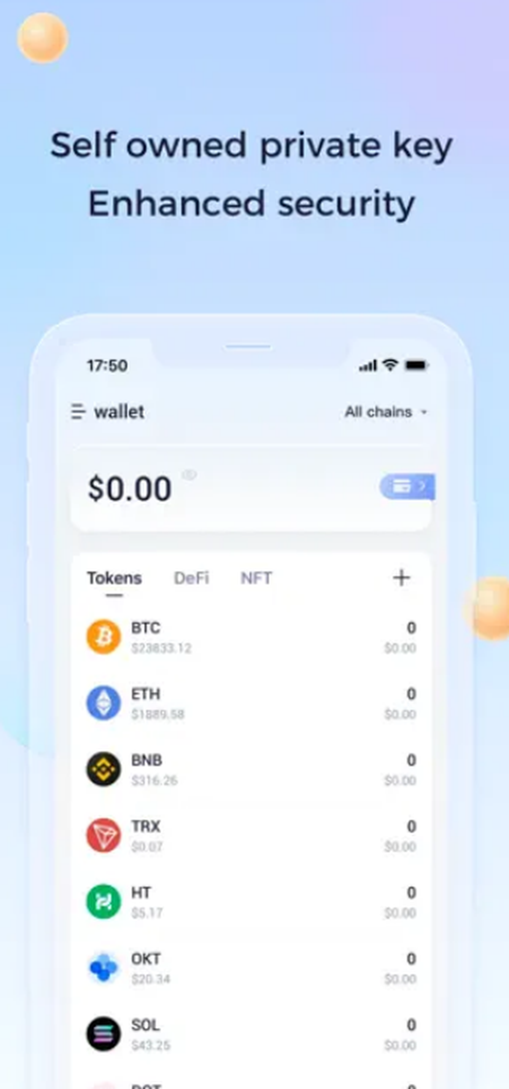 Assure Wallet Screenshot 1