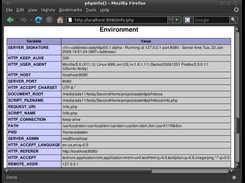 php environment variables under astahttpd v0.1 alpha