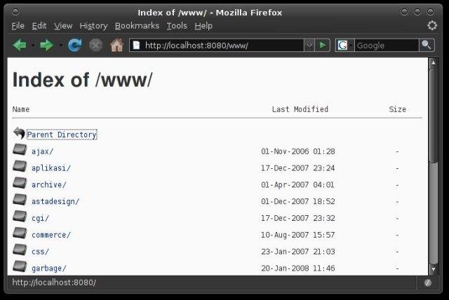 Directory Browsing alt text