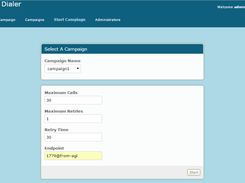 asterisk autodialer Screenshot 3