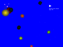 Asteroid Game Screenshot 3