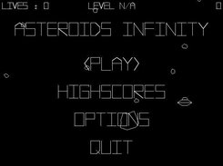 Title Screen with UFO