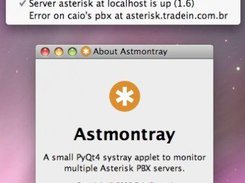 OSX version of Astmontray running on Leopard