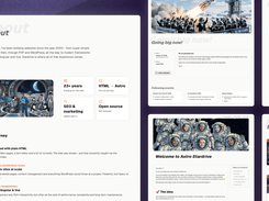 Astro Stardrive Boilerplate Screenshot 2