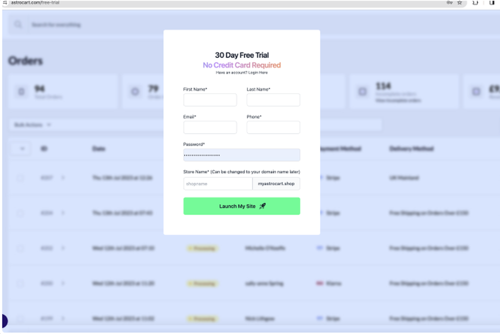 Astrocart Screenshot 1