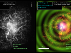 Before and After Crab Nebula