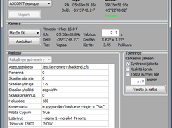 Localized window resized for easy editing of plate-solver settings.