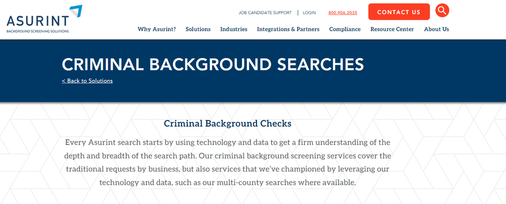 Asurint Screenshot 1