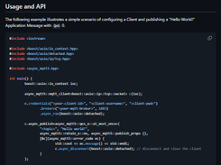 Async.MQTT5 Screenshot 1