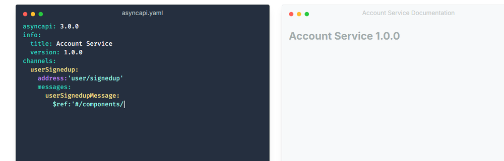 AsyncAPI Screenshot 1