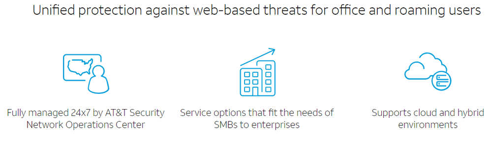 AT&T Secure Web Gateway Screenshot 1