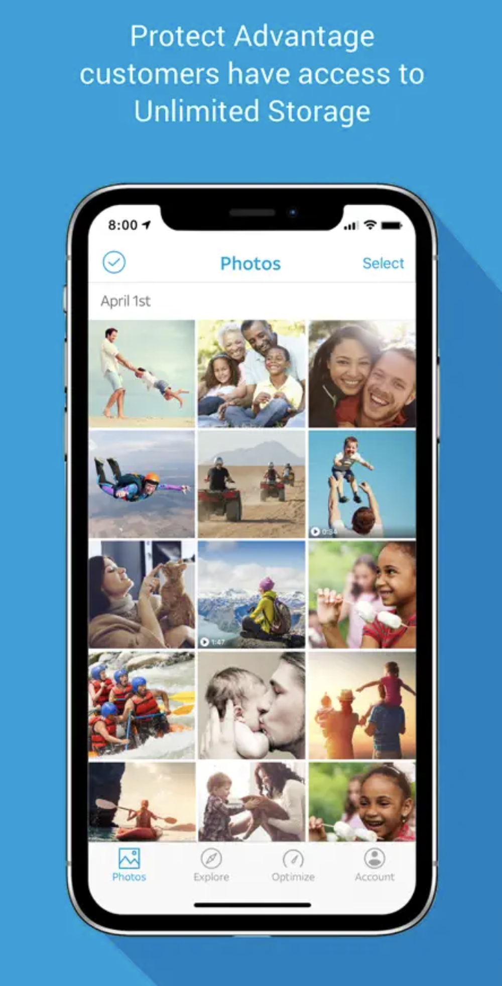 AT&T Photo Storage Screenshot 1
