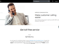 AT&T Toll Free Service Screenshot 1
