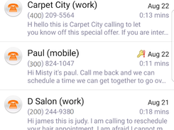 AT&T Voicemail Viewer Screenshot 1