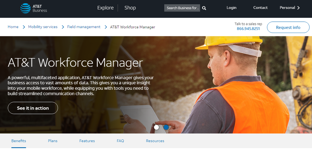 AT&T Workforce Manager Screenshot 1