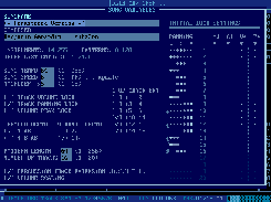 Song Variables window