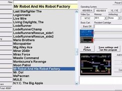 Main Interface Screen
