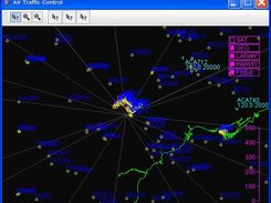 Control of Toronto (CYYZ) airspace with sat layer hidden