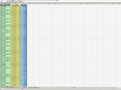 Resulting Excel file. Formatting is automated and optional.