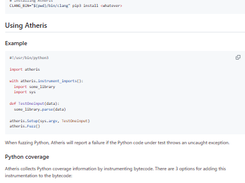 Atheris Screenshot 1