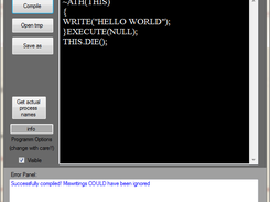 Mail Editor with Error Panel at the bottom