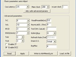 Overclocked memory on Acer Aspire 5021 133->200Mhz,stable