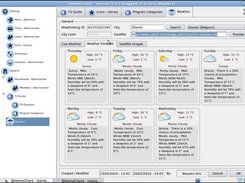 Weather information - screen 1