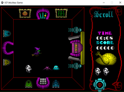 Main room with monsters