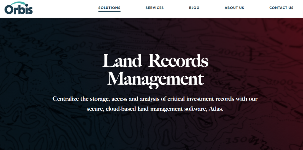 Atlas Land Records Screenshot 1