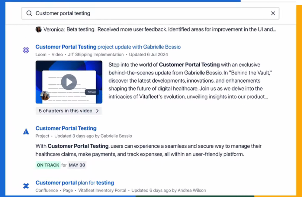 Atlassian Rovo Screenshot 1