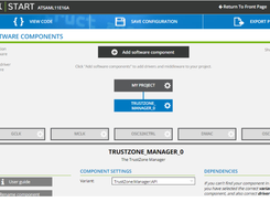 Atmel START Screenshot 1