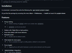 Atom Project Viewer Screenshot 1