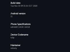 Rom about phone ss after kernel is flashed