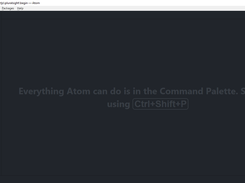 Atom start page