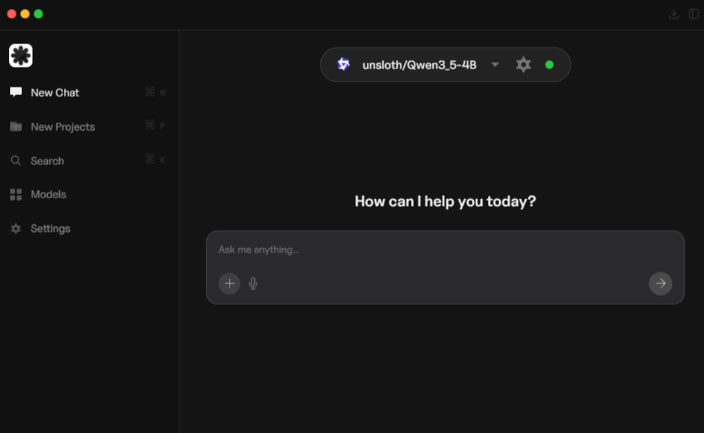 Atomic Chat Screenshot 1