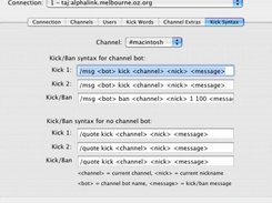 Kick Syntax Preferences