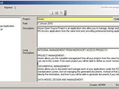 Atoom Project Management Screen