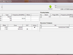 Hoggy Studio, timers, priority button and time zone settings.