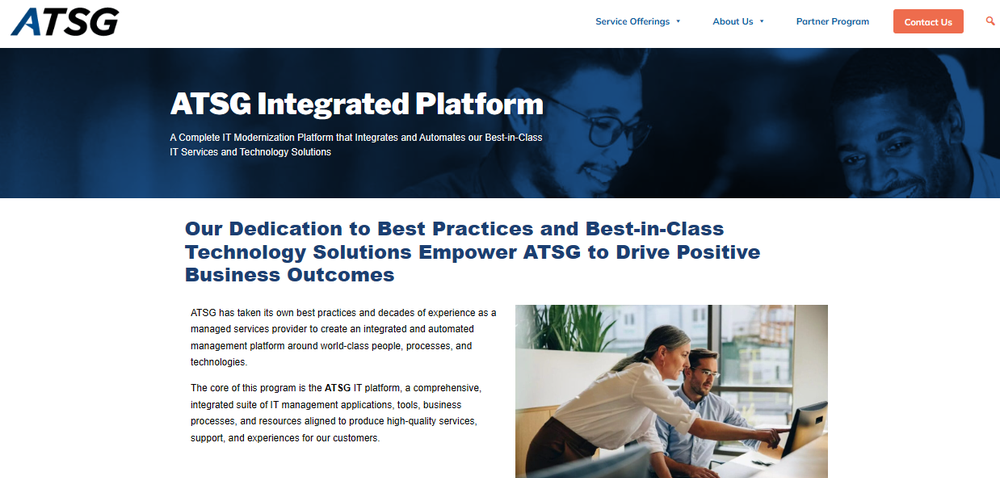 ATSG Integrated Platform Screenshot 1