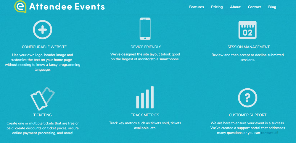 Attendee Events Screenshot 1