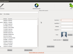 User CRUD Screen