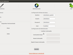 Configuration Screen