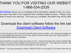 Attorneys Assistant Screenshot 1