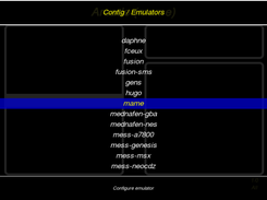 Configure emulators